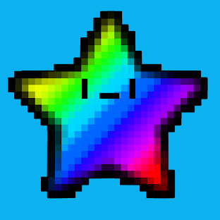 Star Coloring - Color by Number, Pixel Art